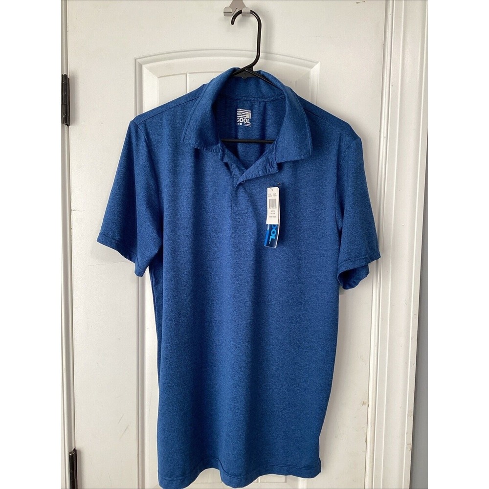 Blue 32 Degrees Cool Collared Shirt Size M